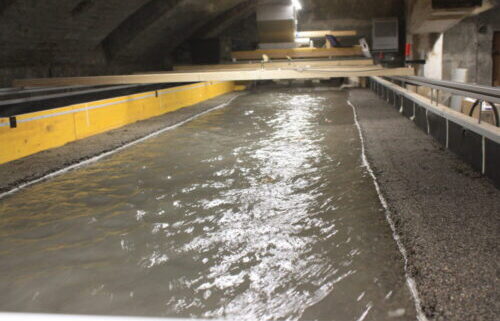 Rinne Modellversuch Emme