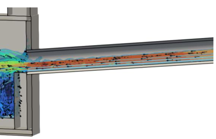 CFD ERZ_ Absturzschacht_Haupt Ingenieure GmbH CFD-ERZ_-Absturzschacht_Haupt-Ingenieure-GmbH