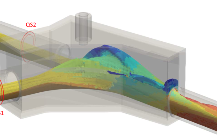 CFD ERZ Krümmerbauwerk Haupt Ingenieure GmbH CFD ERZ Kruemmerbauwerk Haupt Ingenieure GmbH